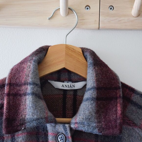 Anian recycled wool chore coat - Picture 2 of 5